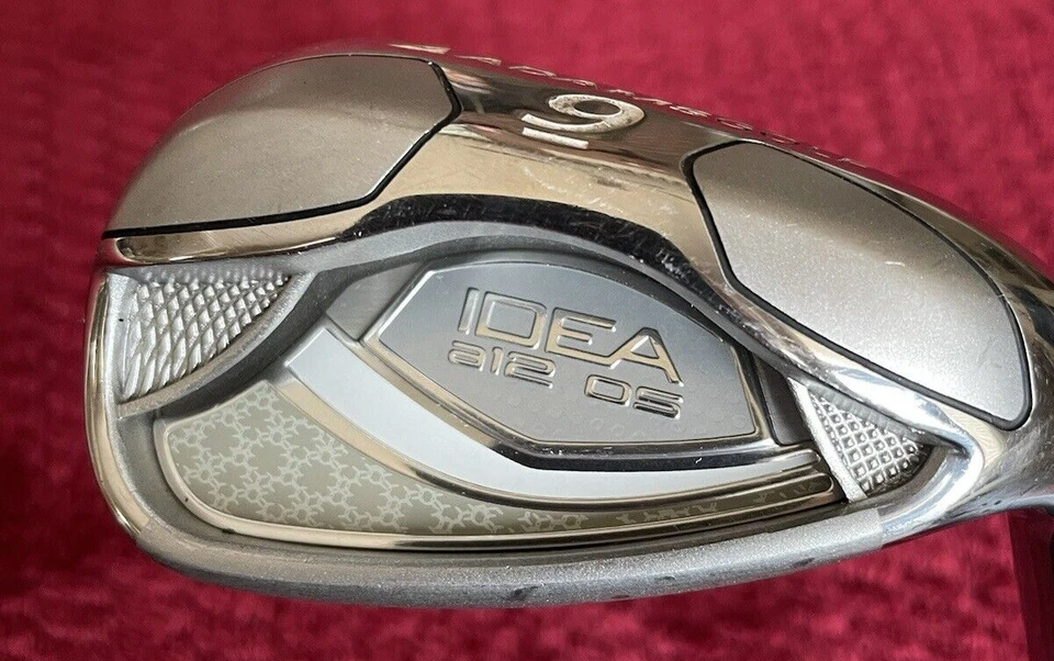 Women's Adams Golf Club RH 9 Iron Idea a12 OS Ultra Lite 50g High Launch Womens - Image 1 of 4