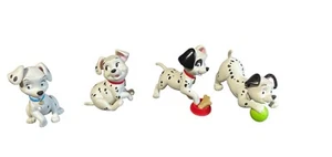 Disney 101 Dalmatians Dog 3" Cake Topper Pvc Figure Penny Patches LUCKY set of 4 - Picture 1 of 1