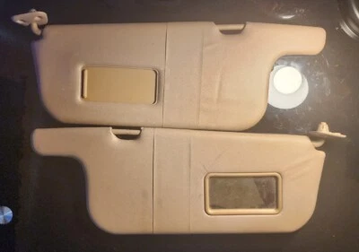 1998-2002 Toyota Corolla Sun Visor driver and passenger set (tan) - Image 1 of 4