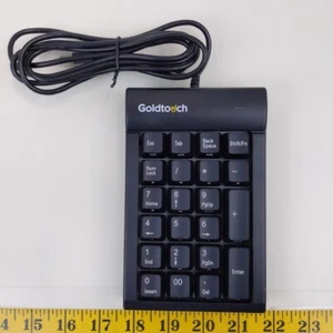 GoldTouch Keypad Keyboard USB PC Mac Computer Ergonomic Hub GTC-0077 - Photo 1/4