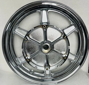 HONDA 1988 -2000 GL1500 GOLDWING REAR CHROME WHEEL 42650-MW5-305 OEM EXCHANGE - Bild 1 von 15