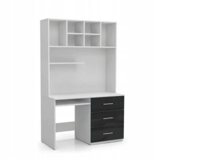 Schreibtisch TOMI 3  - Kinderzimmer Schreibtisch  Schubladen Farbauswahl . - Bild 1 von 4