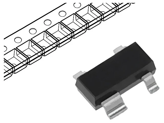 SR05.TCT Diode: TVS Array 6V 25A 500W Unidirektional SOT143 Ch: 2 SEMTECH - Bild 1 von 1