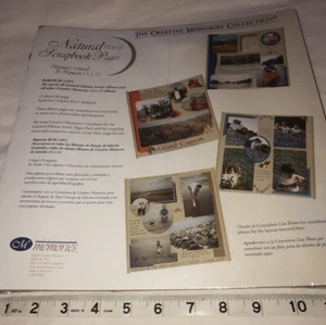 Creative Memories Natural Refill Scrapbook Pages NOS (2001) RCM-12NT 12x12 NIP - Picture 1 of 10