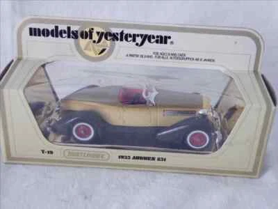 AUBURN BOAT TAIL 851 1935 MATCHBOX MODELS OF YESTERDAY Y 19 no RAMI SAFIR NOREV - Bild 1 von 4