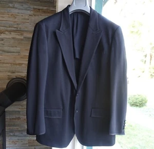 DOLCE & GABBANA BLAZER 56 suit jacket dg d&g black viscose xl 2xl xxl - Bild 1 von 15