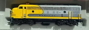 N Scale Intermountain DCC Ready F7 Locomotive Yellow bonnet Santa Fe ATSF #339 - Picture 1 of 2