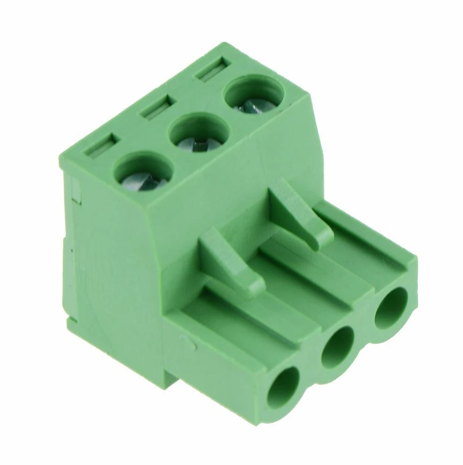 3-Way Plug-In PCB Screw Terminal Block 5.08mm - Image 1 of 1