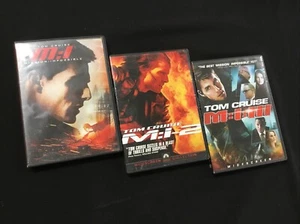 Mission Impossible 1 2 3 (DVD) Lot TOM CRUISE FREE SHIPPING - Picture 1 of 4