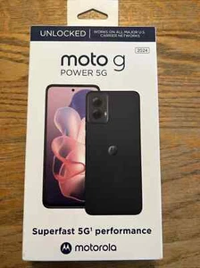 UNLOCKED MOTOROLA MOTO G POWER 5G Made for US 8/128GB 50MP Camera MIDNIGHT BLUE - Picture 1 of 1