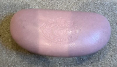 Óculos de sol Juicy Couture óculos rosa estojo rígido autêntico - Imagem 1 de 3