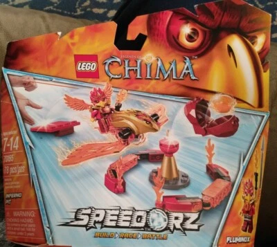 *NEW SEALED* LEGO CHIMA "INFERNO PIT SPEEDORZ" #70155, 78 PIECES,  RETIRED 2014 - Image 1 of 2