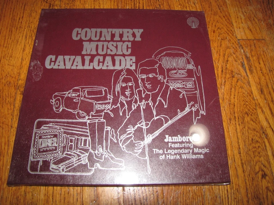COUNTRY MUSIC CAVALCADE JAMBOREE FEATURING HANK WILLIAMS SEALED BOX SET - Image 1 of 1