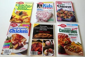 Lot of 6 Betty Crocker Recipe Booklets: Quick; Kids; Chinese; Chicken; Casserole - Picture 1 of 16