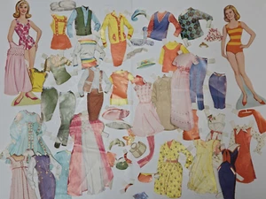 Vintage 1964 Paper Dolls Original Patty Duke Patty and Cathy Cousins / Whitman - Bild 1 von 5