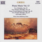 Edvard Grieg Grieg - Piano Music Vol 14 (CD) Album (UK IMPORT)