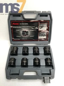 INGERSOLL RAND 8 PCS SOCKET SET FOR PNEUMATIC IMPACT WRENCH 7/8"-1-1/2" #NEW - Picture 1 of 4