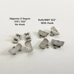 5 Kits Dental 1er Brackets Molar Ancho Gran Soporte Ortodoncia Borde MBT 022 Ho - Imagen 1 de 9