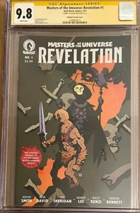 MOTU Revelation #1 Mignola Variant CGC SS 9.8 SIGNED Kevin Smith Master Universe - Picture 1 of 3