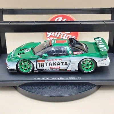 Autoart 1/18 Honda NSX JGTC 2004 Takata Dome #18 verde diecast modelo 38506 Foto 1 de 4