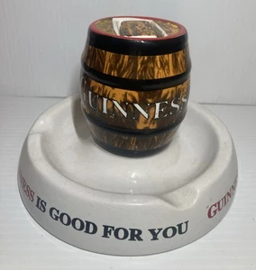Guinness Barrel Ashtray - Collectable Alcohol - Picture 1 of 8