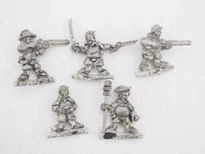 MACROCOSM FANTASY HALFLING PIRATES X 5. RED 1048 - Picture 1 of 1