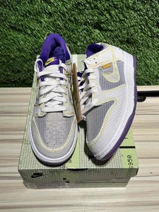 Size 9M/10.5W - Nike Dunk Low Union Passport Pack Court Purple Sz 9. DJ9649-500 - Picture 1 of 6