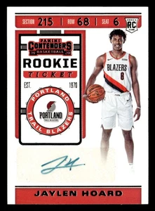 2019-20 Panini Contenders #152 Jaylen Hoard RC,AU - Bild 1 von 2