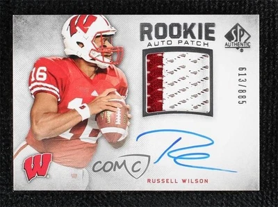 2012 SP Authentic 613/885 Russell Wilson #272 RPA Rookie Patch Auto RC - Image 1 of 3