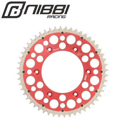 NIBBI 520 52T Rear Sprocket For Honda XR250R XR400R XR650R XR650L Aluminum Steel - Image 1 of 4