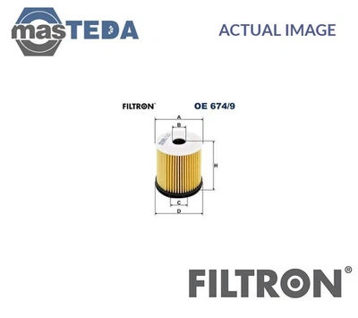OE 674/9 ENGINE OIL FILTER FILTRON FOR KIA SPORTAGE V,SORENTO IV - Image 1 of 4