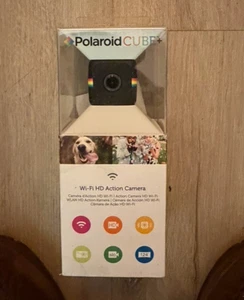 Polaroid Cube+ 1440p Mini Lifestyle Action Camera with Wi-Fi Black New in Box - Picture 1 of 6