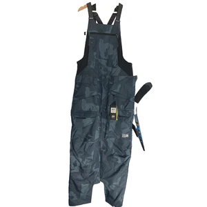 Mountain Hardwear Mens StretchDown Pant 2077201 Insulated Blue Camo A2 - Picture 1 of 13