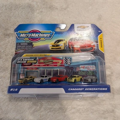 Micro Machines Camaro Generations Series 5 #16 Gold Chase Rare - Image 1 of 4