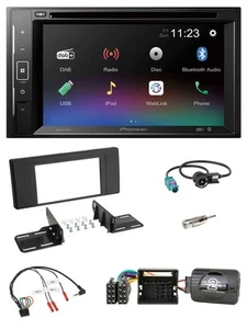 Pioneer Bluetooth Lenkrad USB 2DIN DAB DVD Autoradio für BMW X5 E53 2000-2006 - Bild 1 von 10