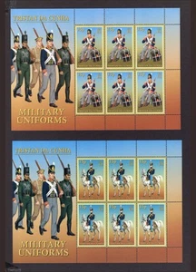 M28222 Tristan Da Cunha 2007 Military Uniforms ^ Sheets X6 UMM Sg 901/6 Cat £138 - Picture 1 of 3