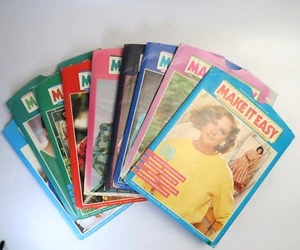 Make It Easy Marshall Cavendish Lot of 9 Patterns Vintage Sewing - Picture 1 of 4