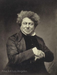 Felix Nadar Zdjęcie, autor Aleksander Dumas, 1855, "Trzej muszkieterowie"