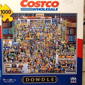 Rompecabezas de sierra de 1.000 piezas Dowdle Costco capacidad avanzada al por mayor - Imagen 1 de 7