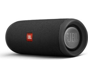 New Black JBL Flip 5 Portable Waterproof Bluetooth PartyBoost Speaker Black