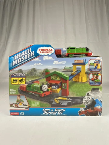 Track Master Thomas & Friends Motorized Railway Sort & Switch Delivery Set BHY57 Cover