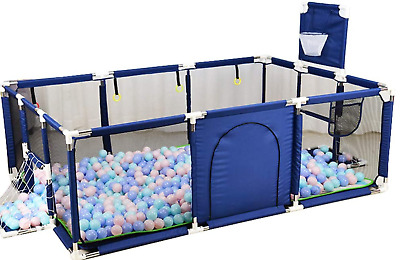 Gaorui Large Kids Baby Ball Pit - Portable Indoor Outdoor Baby Playpen NO Balls • 55.99£