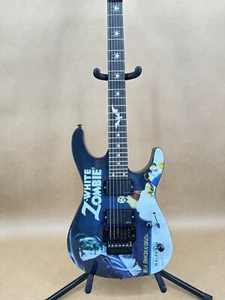 Kirk Hammett White Zombie E-Gitarre schwarz Griffbrett HH Tonabnehmer Ahorn Hals - Bild 1 von 13
