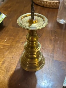 Virginia Metalcrafters Kerzenständer massiv Messing mit Stacheln (Pricket) - Bild 1 von 4