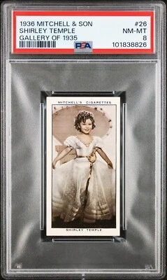 Mitchell & Son Gallery of 1935 Shirley Temple PSA 8 Near Mint / Mint - Image 1 of 2