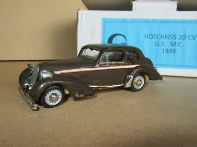 222P Raro Kit CCC F155 Hotchkiss 20 Cv GS 1949 Rallye Monte Carlo 1:43 + Scatola - Immagine 1 di 4