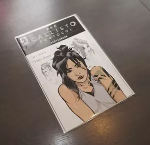The Callisto Protocol Edición de Coleccionista | Cómic Cuaderno de Bocetos | Nuevo Sellado - Imagen 1 de 4