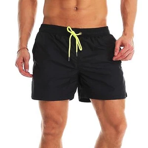 Men's Swim Trunks Quick Dry Beach Shorts Swimwear Bathing Suit with Mesh Lini... - Picture 1 of 6