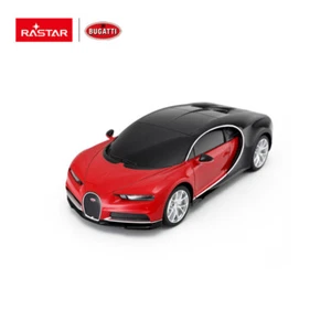 REMOTE CONTROL RASTAR 1:24 BUGATTI CHIRON RED 76100 - Picture 1 of 2