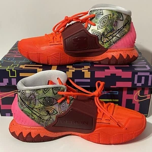 Nike Kyrie 6 Preheat Berlin Men’s Size 10 CN9839-600 Red Green Germany - Picture 1 of 12